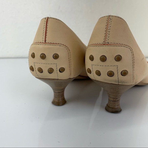 Tods driving shoes kitten pumps 7.5 - Picture 5 of 9